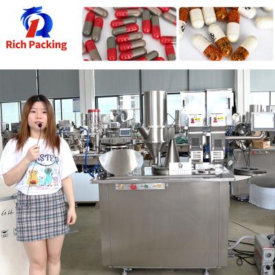 China Semi - Auto Capsule Filling Machine 40000 Pcs/H For Powder Pellet for sale