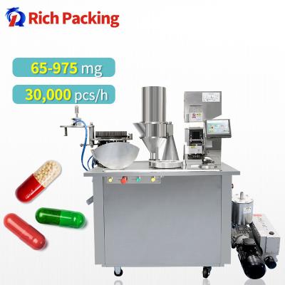 China Capsule Filling Machine Automatic Powder 30000Pcs/H For Size 00 0 for sale