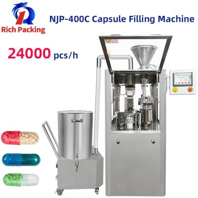 China Gelatin Capsule Powder Filling Machine 24000 Pcs Per Hour Capsule Filling Machinery for sale