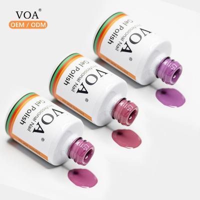 China Hot Selling Beauty VOA Amazon 10Ml Gel 80 Solid Colors UV Nail Polish Gel For Nail Beauty Salon for sale