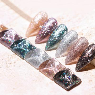 China Natural Resin VOA Most Popular Glitter 10Ml Color Gel Nail UV Gel Polish for sale