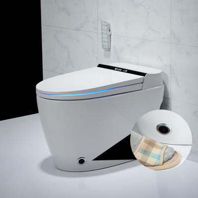 China Bathroom Sanitary Ware Luxury Ceramic Smart Toilet Intelligent Smart Electric Bidet One Piece Toilet for sale