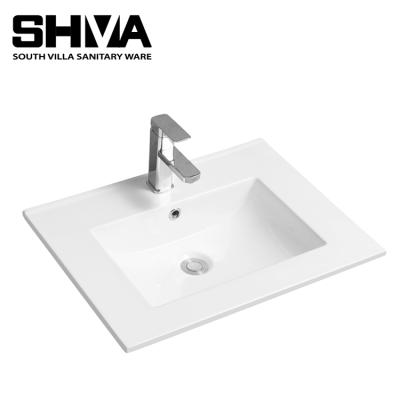 China Modern Modern Bathroom Cabinet Vanity Sink Wall-Hung Solid Surface Basin for sale