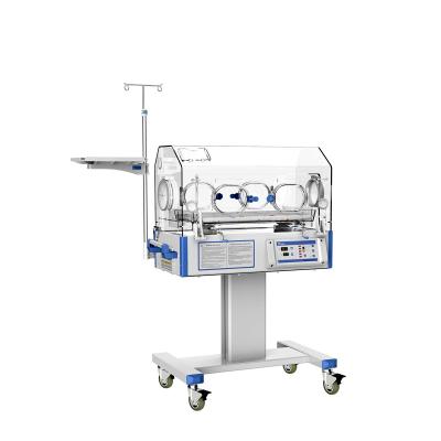 China Hot Selling Portable Infant Baby Nursing Center Hospital Baby Care Nicu Bed Medical Infant Incubator Equipments On Trolley for sale