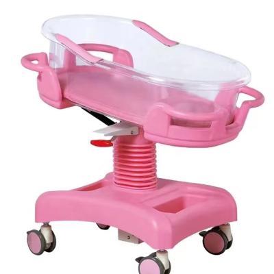 China Commercial Hydraulic Multifunction Adjustable Bed ICU Bed ICU Children Medical ABS Plastic Hospital Baby Hospital Hutch for sale