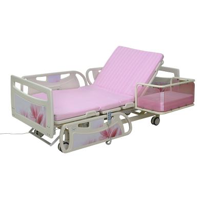 China Direct Manufacture Metal Manual Bed With Mattress Delivery Beds Delivery Medical Bed At Good Price for sale