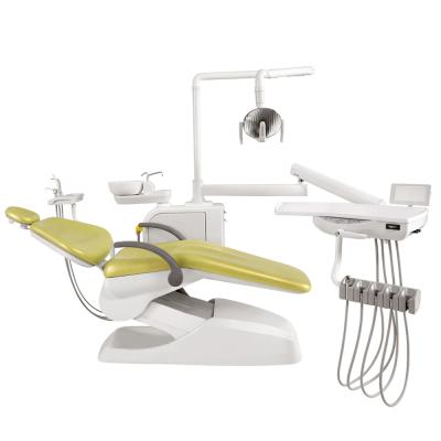 China Dental Center Chinese Fashion Mobile CE Approved Integral Portable Dental Unit Dental Chair Price for sale