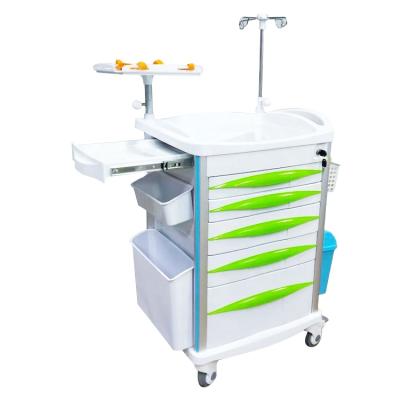 China EMERGENCY TROLLEY EMERGENCY TROLLEY Modern Hospital Trolleys Medical Equipment Medical Trolley for sale