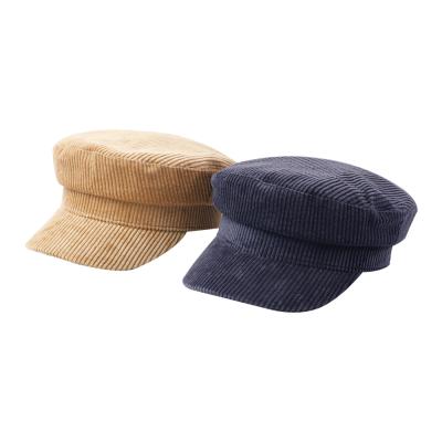 China Custom-made oem character sale color beret hat corduroy beret hat women hot style youth beret hat for sale