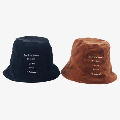 China Character Bucket Hats Bulk Large Custom Logo Size Bucket Hat Unisex Luxury Furry Bucket Hat for sale