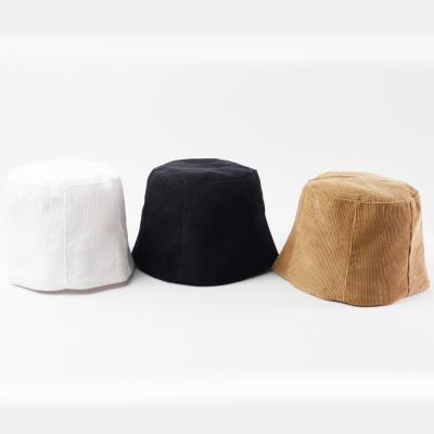 China Character Bucket Hats Bulk Large Logo Custom Size Bucket Hat Unisex Corduroy Bucket Hat for sale