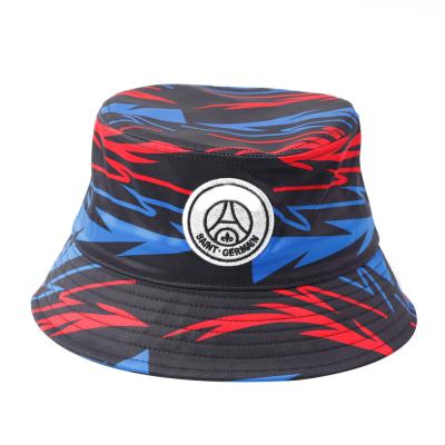 China High Quality Football Team Paris Bucket Cap Character Competitive Price Bucket Hats for sale