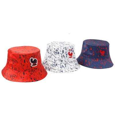 China Character Bucket Hats Bulk Big Size Bucket Hat Custom Logo Wholesale Print Multicolor Unisex Bucket Hat for sale