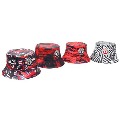 China Fashion Character Custom Bucket Hat Custom Logo Embroider Heat Transfer Printing Bucket Hat and Cap for sale