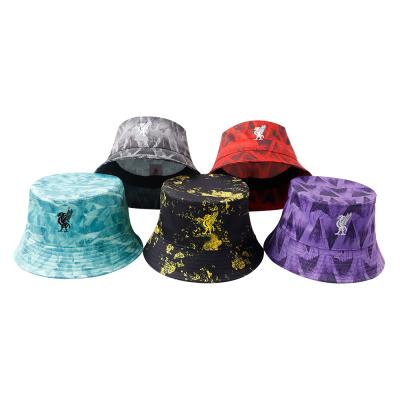 China Custom Character Heat Transfer Printing Custom Bucket Hat New Design High Quality Bucket Hat for sale