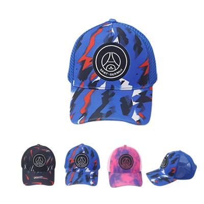 China COMMON Custom Made 3D Panel Embroidery 5 Panel Logo Printing Polyester Trucker Hat Unisex Structured Hat for sale