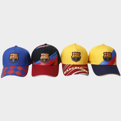 China 5 Panel Plain 3D Soccer Hats Polymer Men Wholesale High Quality Custom Made Baseball Hats for sale