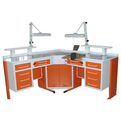 China Factory Supply Modern Stainless Steel Lab Bench Workstation Dental Lab Equipment Price List Dental Lab Bench for sale