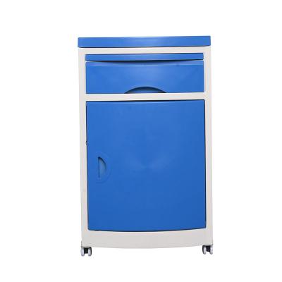 China Hospital Night Stand ABS Hospital Bedside Table Drawer Easy Cleaning Medical Cabinet Other Hospital Equipment and Furniture Accessories Medical Bedside Table for sale