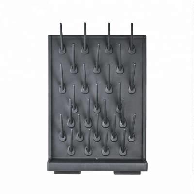 China Corrosve-Resistance Single Face Lab PP Drying Rack, Lab Peg Board, Lab Dripping Rack For Lab Furniture for sale