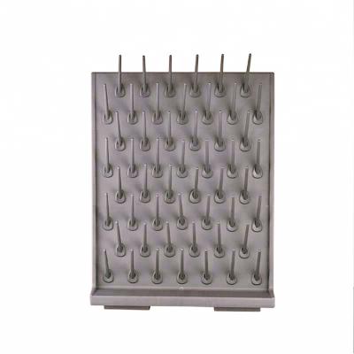 China Corrosve-Resistance Lab Glass Drying Rack Laboratory Peg Board For Biology Furniture Water Fixture for sale