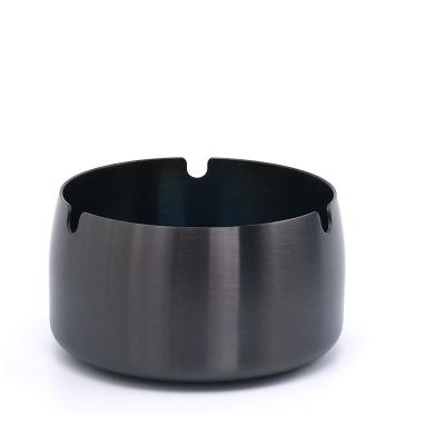 China Modern Creative Stainless Steel Ashtray Personality Home Hotel Smoke GU Restaurant Internet Bar Ashtray for sale