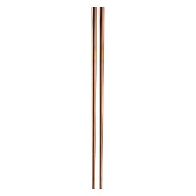 China Stunning Sustainable 304 Stainless Steel Reusable Eco - Friendly Chopstick For Camping for sale