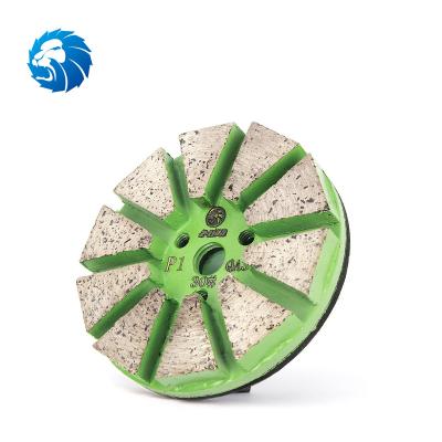 China High Working Efficiency 3 Inch Concrete Diamond Disc Metal Floor Grinding Polishing Pad for sale