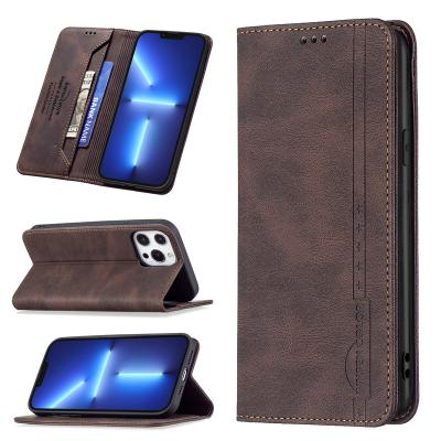 China Auto Magnetic Business New Shockproof Flip Leather Cell Phone Case For OPPO Realme C21/C20/C15/C12/C25 Cover Device With Card Slot for sale