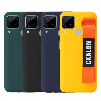 China Style: Single Finger Strap Holder TPU Strap Holder Phone Case CKALON 2020 For OPPO Realme C15/C12 Case Style: Single NC; GUA for sale