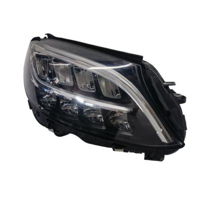 China New symmetrical headlight assembly LED light original car apply benz headlight match 205 at low for sale