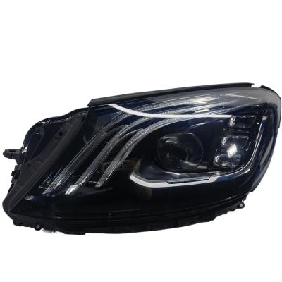 China Factory Symmetrical Auto Headlight Light Lamp Assembly For 18-20 Mercedes Benz 222 S600 LED Headlights for sale