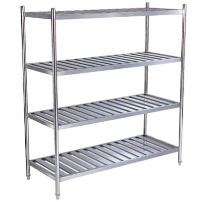 China Universal Adjustable Corrosion Protection Equipment Stainless Steel Storage Rack Supply Shelf For Kitchen for sale