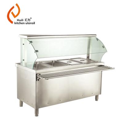 China Easy Commercial Buffet Equipment Bain Marie Stove Stainless Steel Chafing Dishes Shake Food Warmer Set for sale