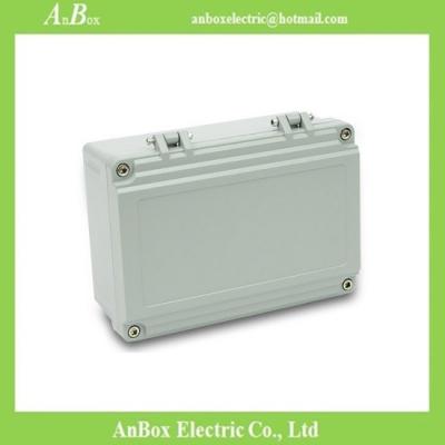 China 220*155*95mm ip66 weatherproof electrical junction box metal with hinged lid manufacturer for sale