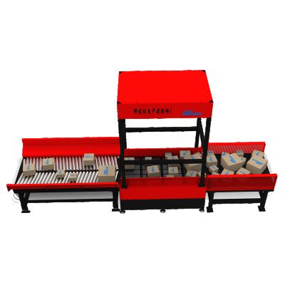 China Separating Packages High Efficiency E-commerce Mass Automated Parcel Singuating System for sale