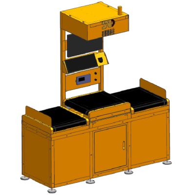 China Convenient Small Parcel Sizing Weighing Scanning Sorter With Four Sorting Direction For E-commerce for sale