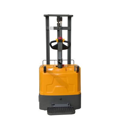 中国 1 Ton 1.5 Ton Hydraulic 2m Pallet Stacker Portable Empty Container Stacker Lifter Stacker 販売のため