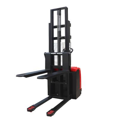 Chine Semi Electric Stacker 1.5 ton 2 ton 2.5 ton Electric Reach Stacker Self Lift Stacker à vendre