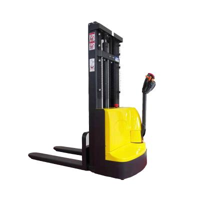 China Mini Electric Pallet Stacker Forklift 1ton 1.5 ton 2 ton 3 ton Cheap Pallet Stacker With 5 Meter Lifting Height for sale