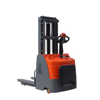 中国 China Semi Electric Hydraulic Pallet Stacker 2ton 3meter Mini Stacker Forklift 販売のため