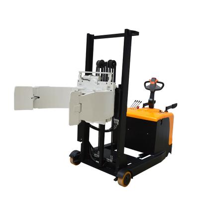 China Warehouse 1ton 1.5ton Electric Pallet Stacker Forklift 3 Way Walking Pallet Stacker Truck en venta