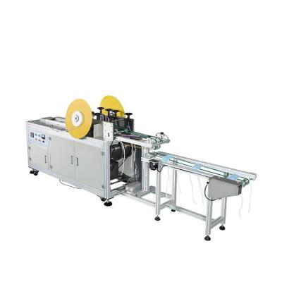 China Automatic 3 ply Surgical Nonwoven Mask Machine Tie-on Ear Loops Mask Making Machine for sale