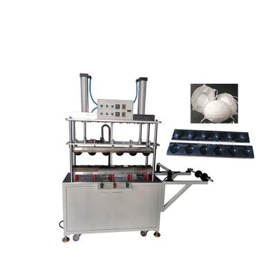 China Semi-Automatic n95 Mask Making Machine 1860 Cup Surgical Face Mask Machine for sale