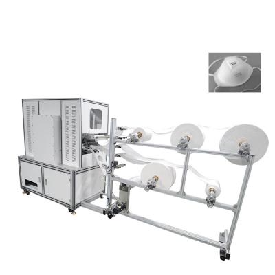 China kn95 Cup Medical Mask Forming Machine Semi Auto KN95 Cup Face Mask Machine for Sale à venda