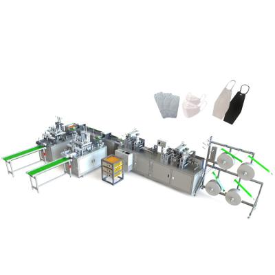 China Non Woven Fabric Kf94 face Mask Making Machine Korea Disposable Kf94 Dust Mask Making Machine for sale