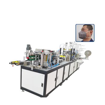 China Auto n95 Fold Mask Head Strap Welding Machine Disposable Face Mask Making Machine for sale