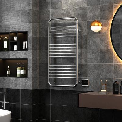 China Towel Warmer Rail Towel Heater New Design Heated Electric Heated Towel Holder Wall Mounted Drying Rack for sale