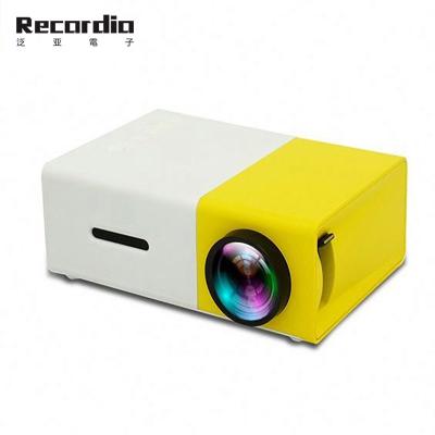 China Newest mini projector GAX-YG300 mini YG300 led projector HD 1080p portable home theater pocket cheap price for sale