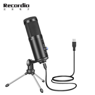 China Perfect Sound GAM-A6 Professional Condenser Microphone Set With Stand For PC Computer USB MIC for sale